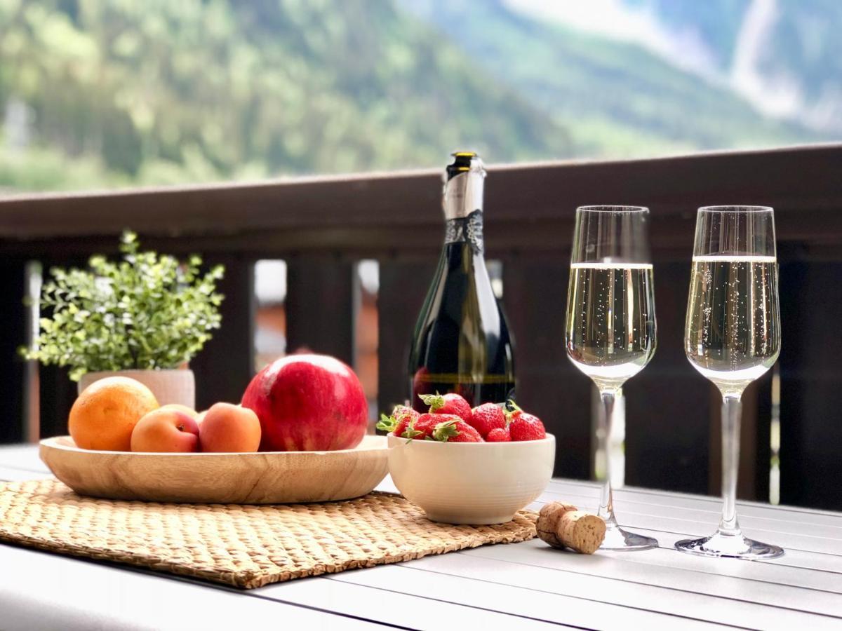Apartmán Mont Blanc 43, Vue Mont Blanc , Balcon, Parking Chamonix Exteriér fotografie