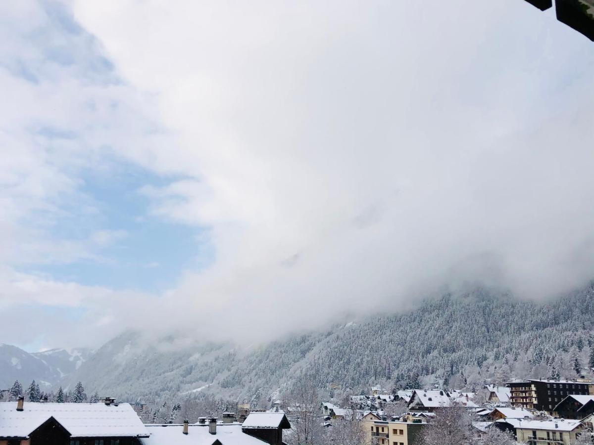 Apartmán Mont Blanc 43, Vue Mont Blanc , Balcon, Parking Chamonix Exteriér fotografie